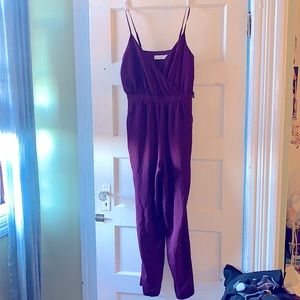 Salome Jumpsuit (dark purple; never worn)